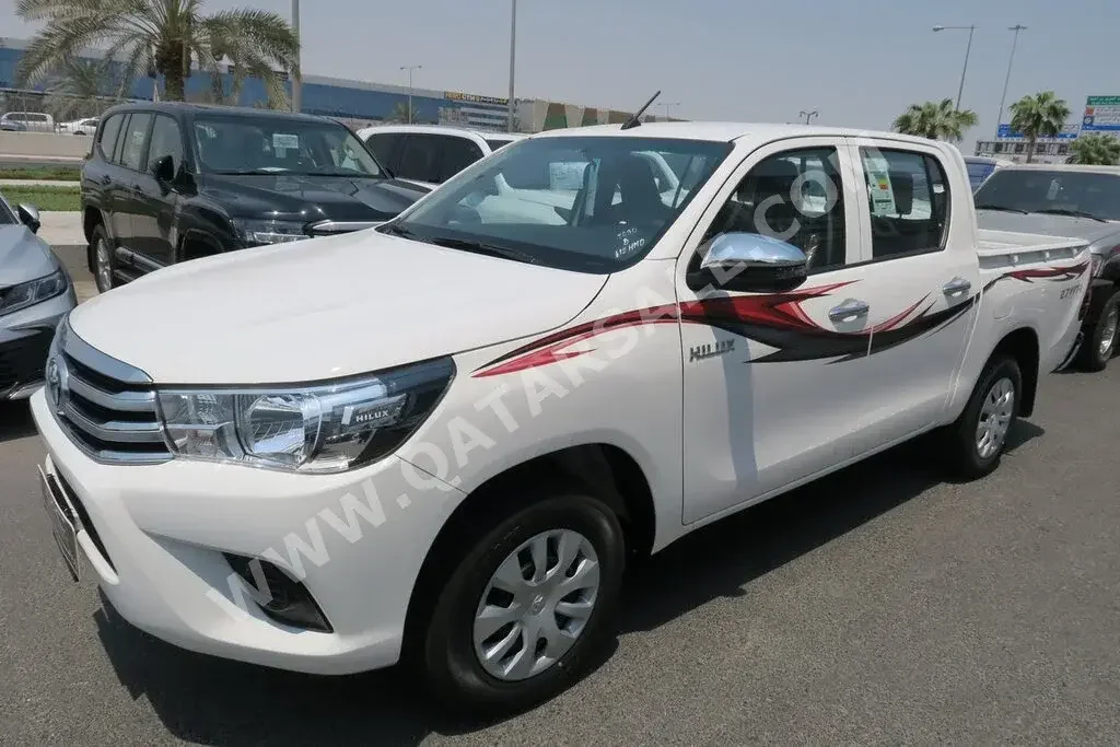 Toyota  Hilux  2023  Manual  0 Km  4 Cylinder  Rear Wheel Drive (RWD)  Pick Up  White  With Warranty