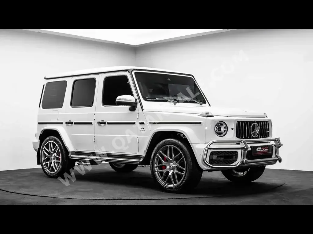 Mercedes-Benz  G-Class  63 AMG  2021  Automatic  21,576 Km  8 Cylinder  Four Wheel Drive (4WD)  SUV  White  With Warranty