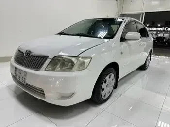 Toyota  Corolla  XLI  2007  Automatic  276,000 Km  4 Cylinder  Sedan  White