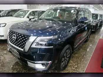 Nissan  Patrol  Titanium  2023  Automatic  0 Km  6 Cylinder  Four Wheel Drive (4WD)  SUV  Dark Blue  With Warranty