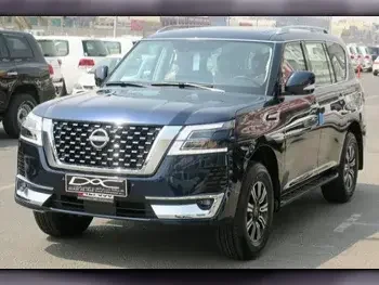 Nissan  Patrol  Titanium  2023  Automatic  0 Km  6 Cylinder  Four Wheel Drive (4WD)  SUV  Dark Blue  With Warranty