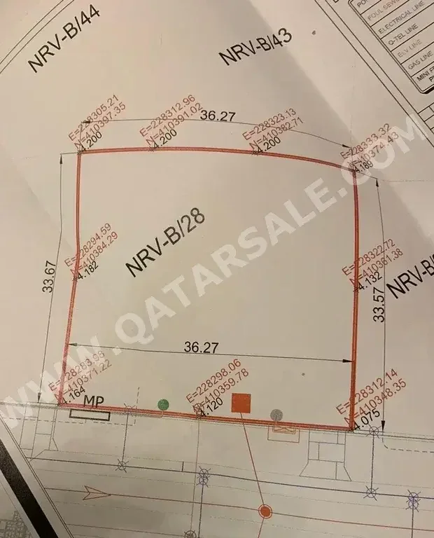 Labour Camp For Sale in Lusail  -Area Size 1,219 Square Meter