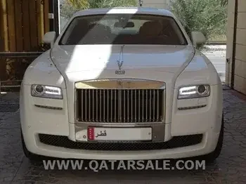 Rolls-Royce  Ghost  Sedan  White  2015