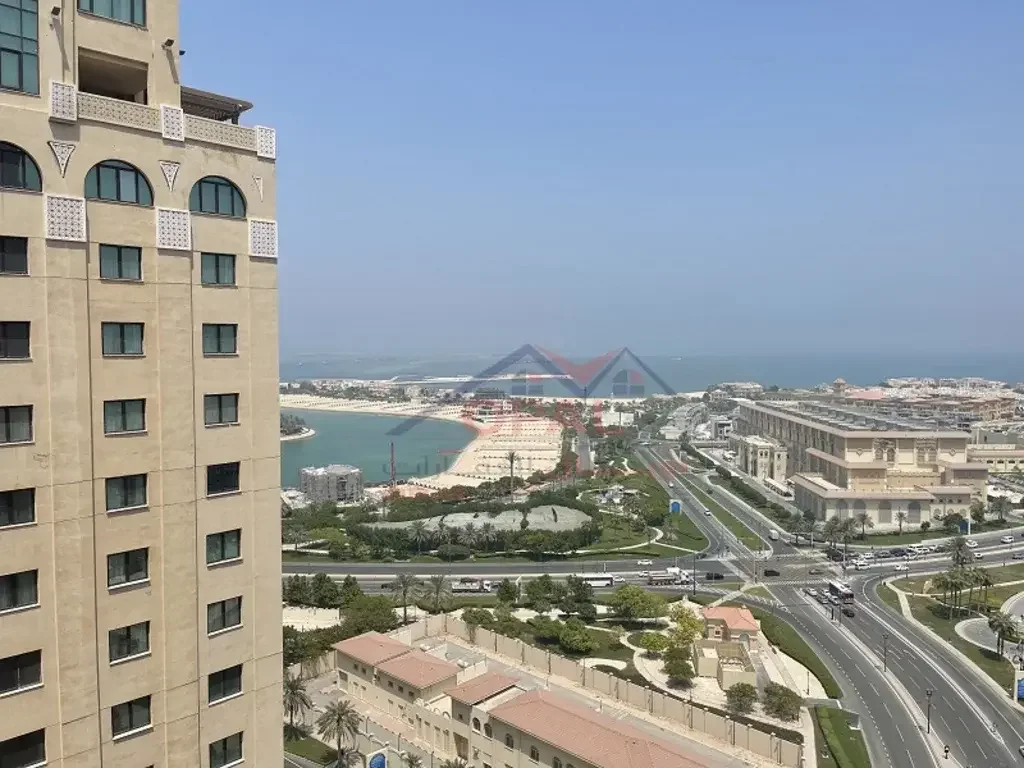 1 Bedrooms  Apartment  For Rent  in Doha -  The Pearl  Not Furnished