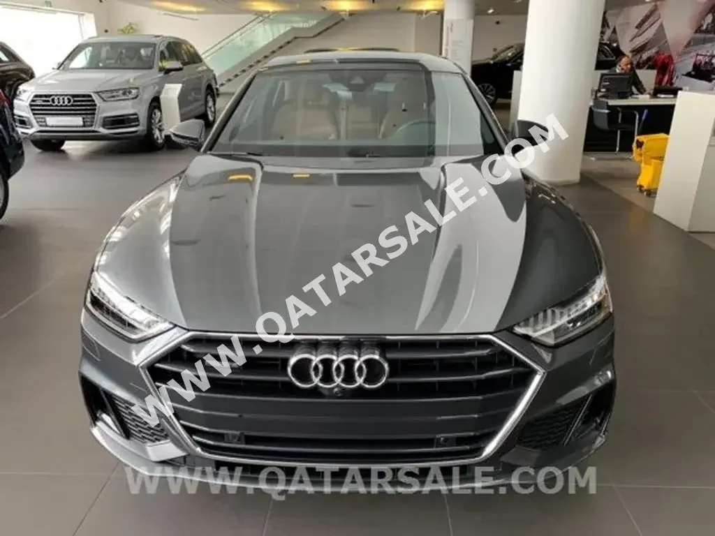 Audi  A7  6 Cylinder  Sedan  Grey  2023