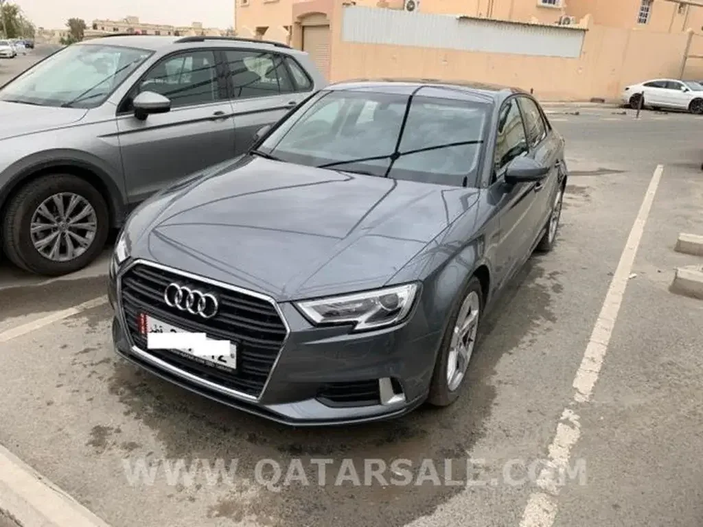 Audi  A3  4 Cylinder  Sedan  Grey  2021