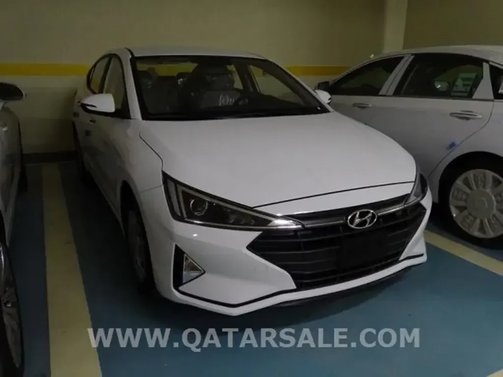 Hyundai  Elantra  Sedan  White  2019