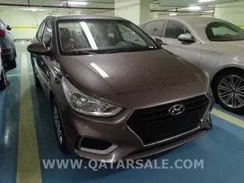 Hyundai  Accent  Sedan  Brown  2019