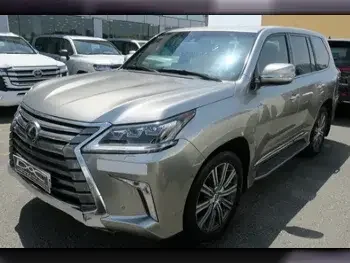 Lexus  LX  570  2017  Automatic  87,000 Km  8 Cylinder  Four Wheel Drive (4WD)  SUV  Sonic Titanium  With Warranty