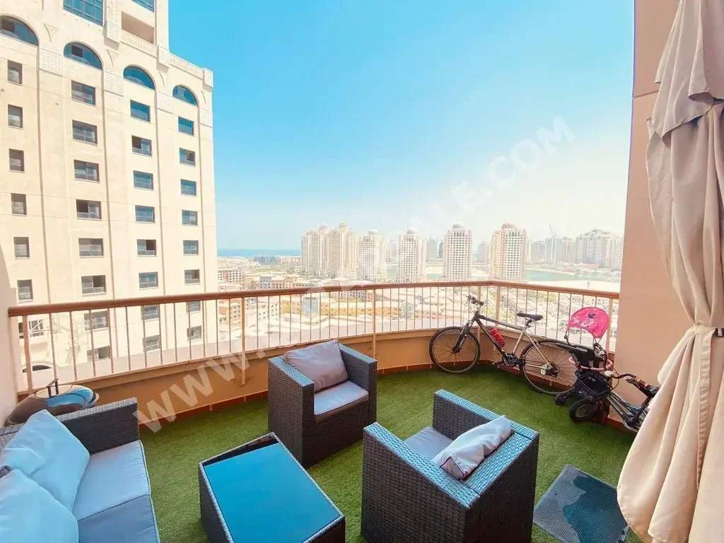 2 Bedrooms  Apartment  For Sale  in Doha -  The Pearl  Fully Furnished