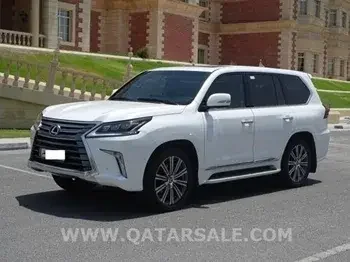 Lexus  LX 570  SUV 4x4  White  2016