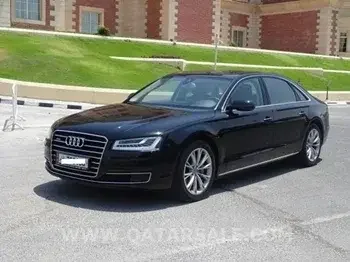 Audi  A8L  Sedan  Black  2017