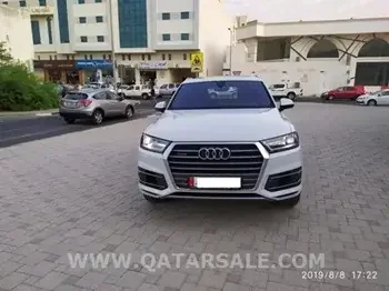 Audi  Q7  SUV 4x4  White  2018