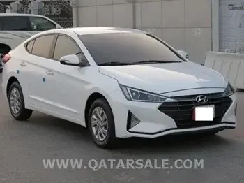 Hyundai  Elantra  Sedan  White  2019