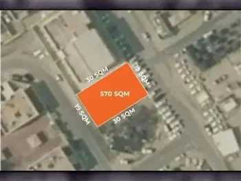 Lands For Sale in Al Rayyan  - Ain Khaled  -Area Size 570 Square Meter