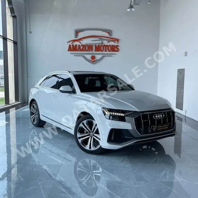 Audi Q8 TFSI Quattro 2019 Automatic 81,000 Km 6 Cylinder Four Wheel Drive (4WD) SUV White