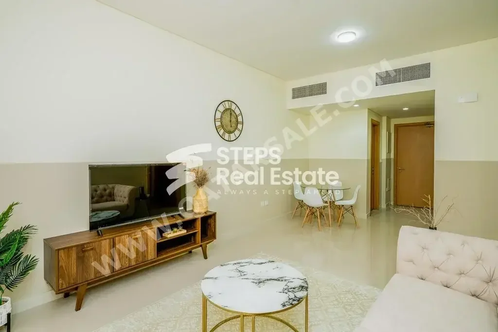 1 Bedrooms  Apartment  For Rent  in Lusail -  Fox Hills  Fully Furnished