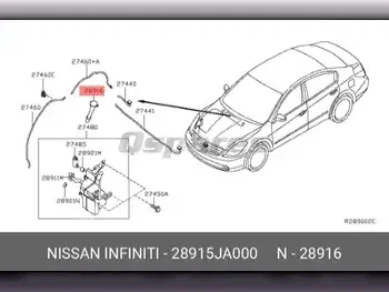 Car Parts - Nissan  Altima  -Part Number: 28915JA000