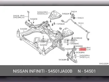 Car Parts - Nissan  Altima  - Drivetrain & Axles  -Part Number: 54501JA00B