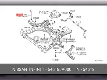 Car Parts - Nissan  Altima  - Drivetrain & Axles  -Part Number: 54618JA000