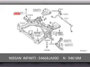 قطع غيار السيارات - نيسان  ألتيما  - الديفرنش و الدرايف شفت و الاكسل  -رقم القطعة: 54668JA000