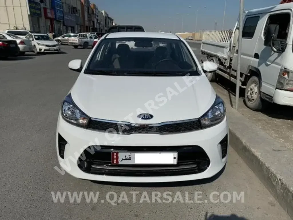 Kia  Pegas  Sedan  White  2020