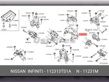 Car Parts - Nissan  Altima  - Engine & Engine Parts  -Part Number: 112313TS1A