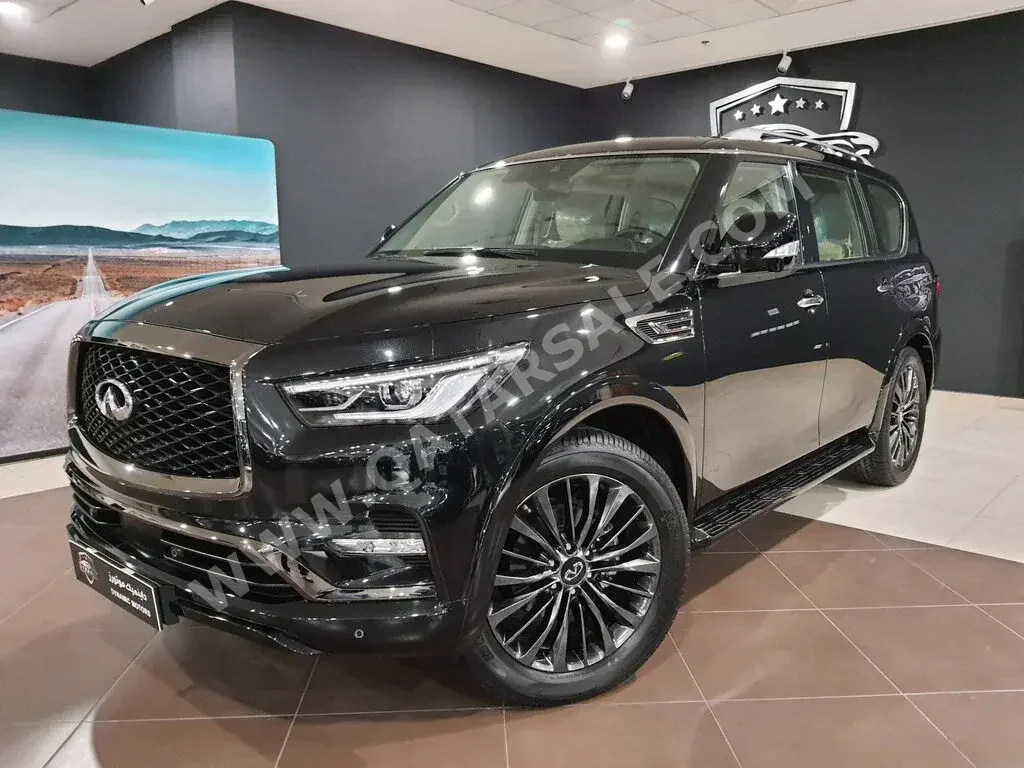 Infiniti  QX  80  2021  Automatic  0 Km  8 Cylinder  Four Wheel Drive (4WD)  SUV  Black  With Warranty