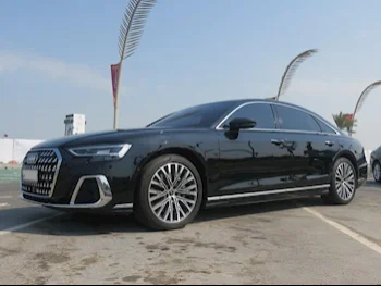 Audi  A8L  6 Cylinder  Sedan  Black  2023