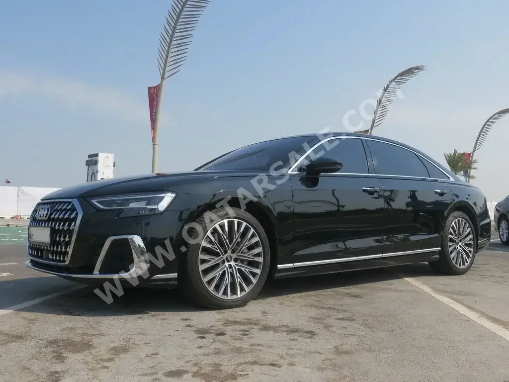 Audi  A8L  6 Cylinder  Sedan  Black  2023