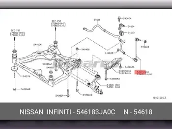 Car Parts - Nissan  Altima  - Drivetrain & Axles  -Part Number: 546183JA0C