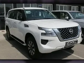 Nissan  Patrol  XE  2023  Automatic  0 Km  6 Cylinder  Four Wheel Drive (4WD)  SUV  White  With Warranty