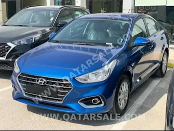 Hyundai  Accent  4 Cylinder  Sedan  Blue  2020