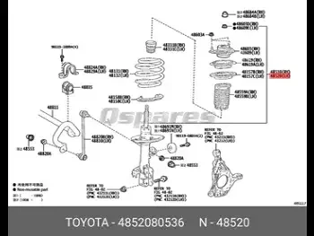 Car Parts - Toyota  Camry  - Steering and Suspension  -Part Number: 4852080536