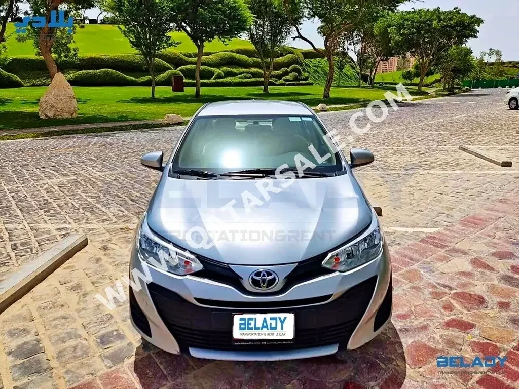 Toyota  Yaris  Sedan  Silver  2019