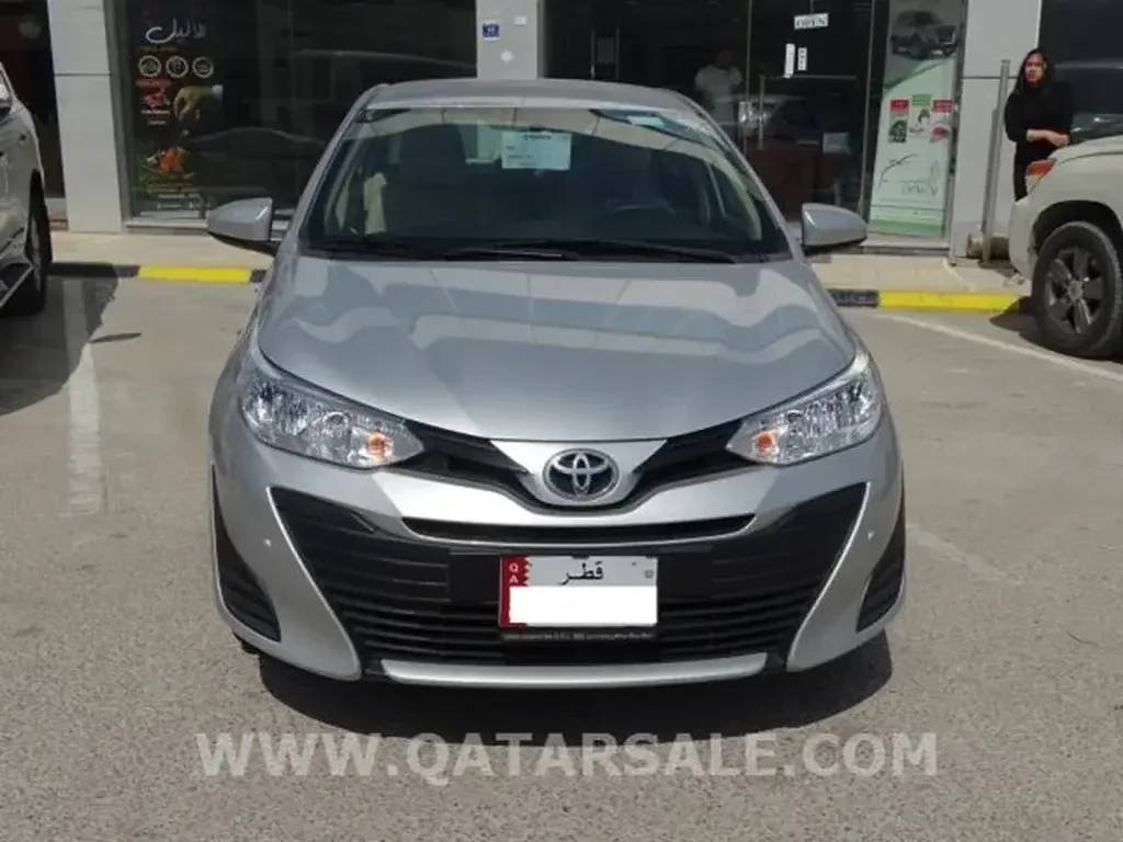 Toyota  Yaris  4 Cylinder  Sedan  Silver  2019