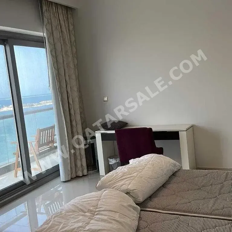 Labour Camp 2 Bedrooms  Apartment  For Rent  in Lusail -  Waterfront Residential  Fully Furnished