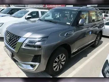 Nissan  Patrol  Titanium  2023  Automatic  0 Km  6 Cylinder  Four Wheel Drive (4WD)  SUV  Gray  With Warranty