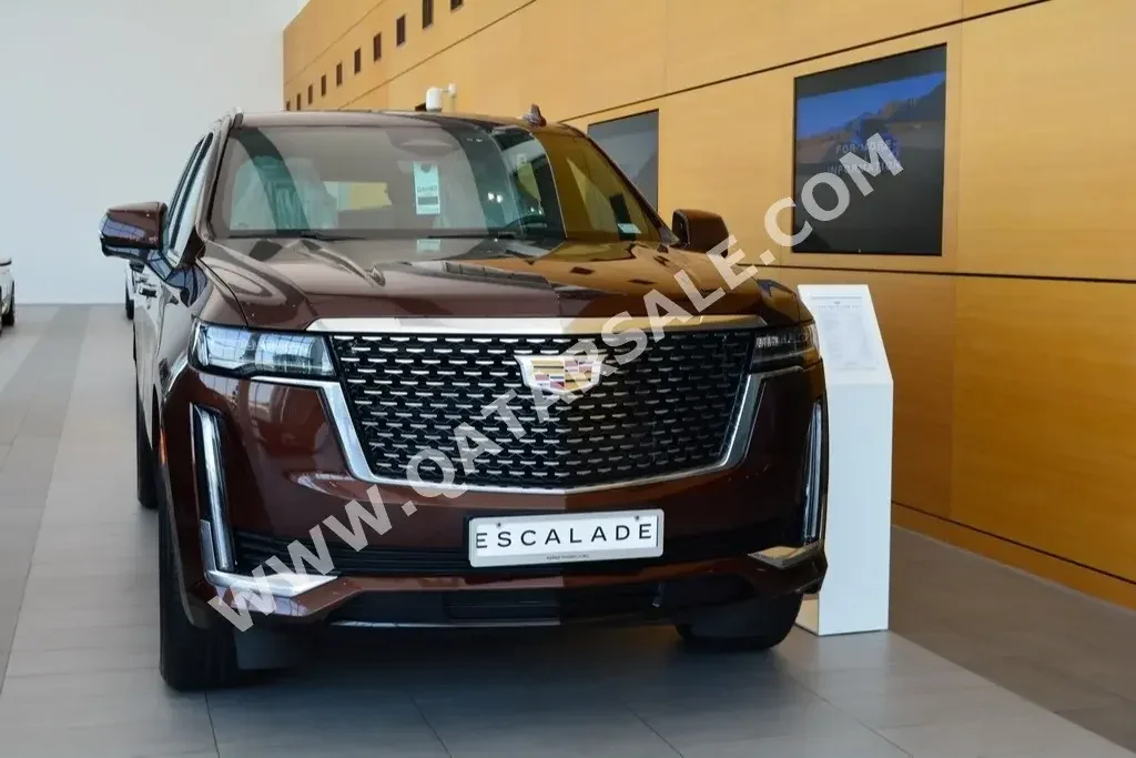 Cadillac  Escalade  8 Cylinder  SUV 4x4  Maroon  2022