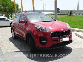 Kia  Sportage  SUV 4x4  Red  2019