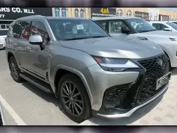 Lexus  LX  600 F Sport  2023  Automatic  5,000 Km  6 Cylinder  Four Wheel Drive (4WD)  SUV  Silver  With Warranty