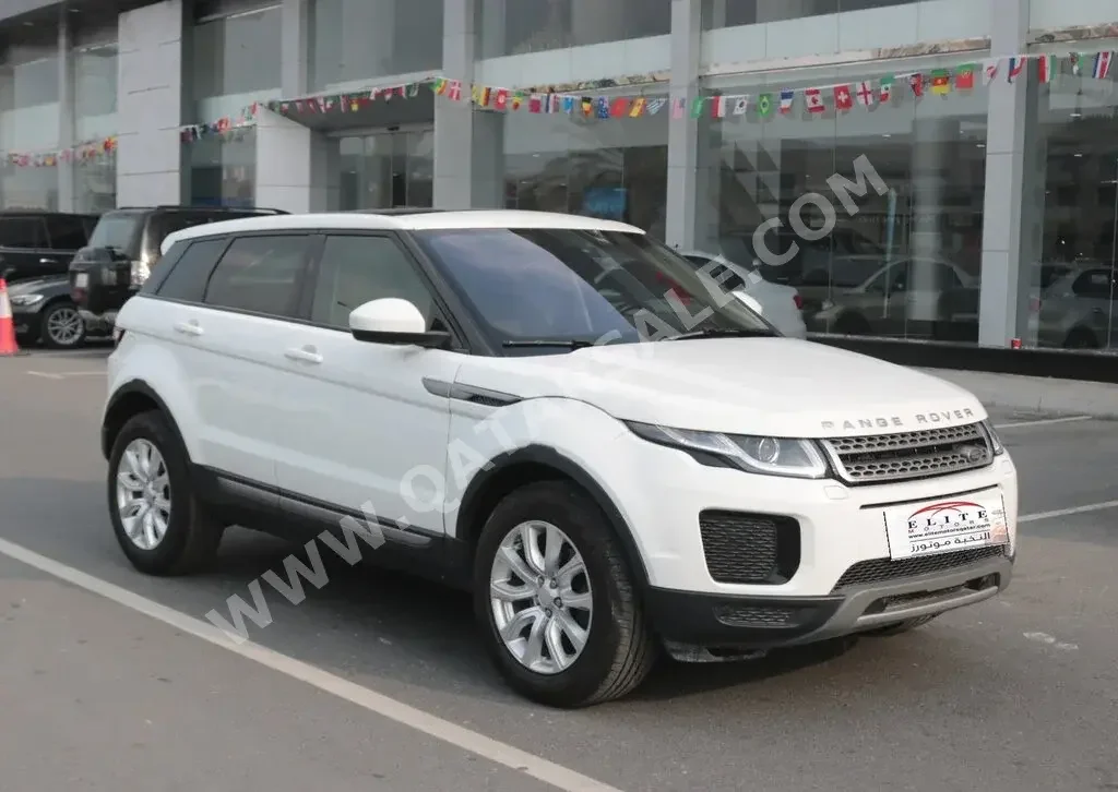 Land Rover  Evoque  2018  Automatic  46,900 Km  4 Cylinder  Four Wheel Drive (4WD)  SUV  White  With Warranty