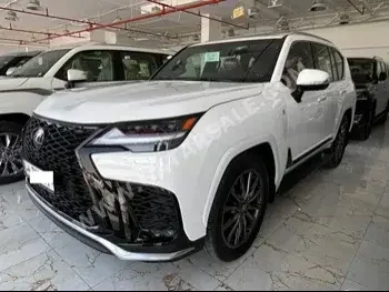 Lexus  LX  600 F Sport  2023  Automatic  16,000 Km  6 Cylinder  Four Wheel Drive (4WD)  SUV  White  With Warranty