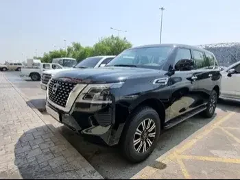 Nissan  Patrol  XE  2023  Automatic  0 Km  6 Cylinder  Four Wheel Drive (4WD)  SUV  Black  With Warranty