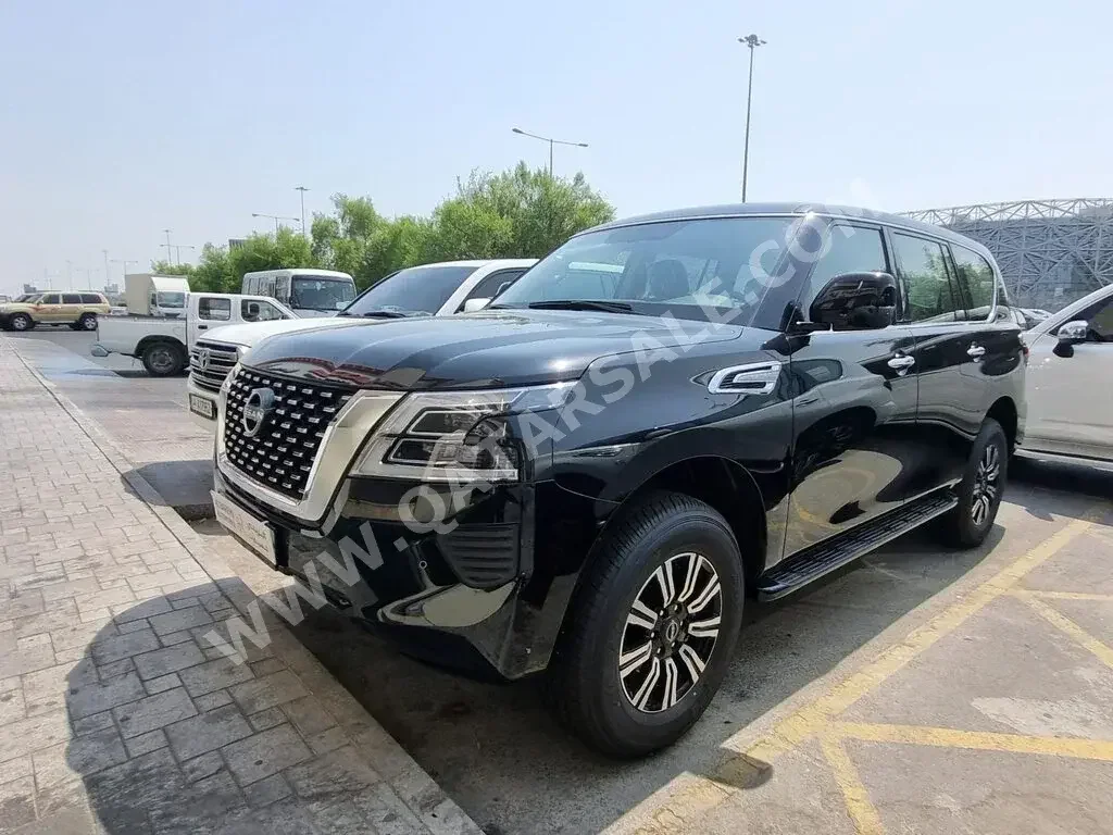 Nissan  Patrol  XE  2023  Automatic  0 Km  6 Cylinder  Four Wheel Drive (4WD)  SUV  Black  With Warranty