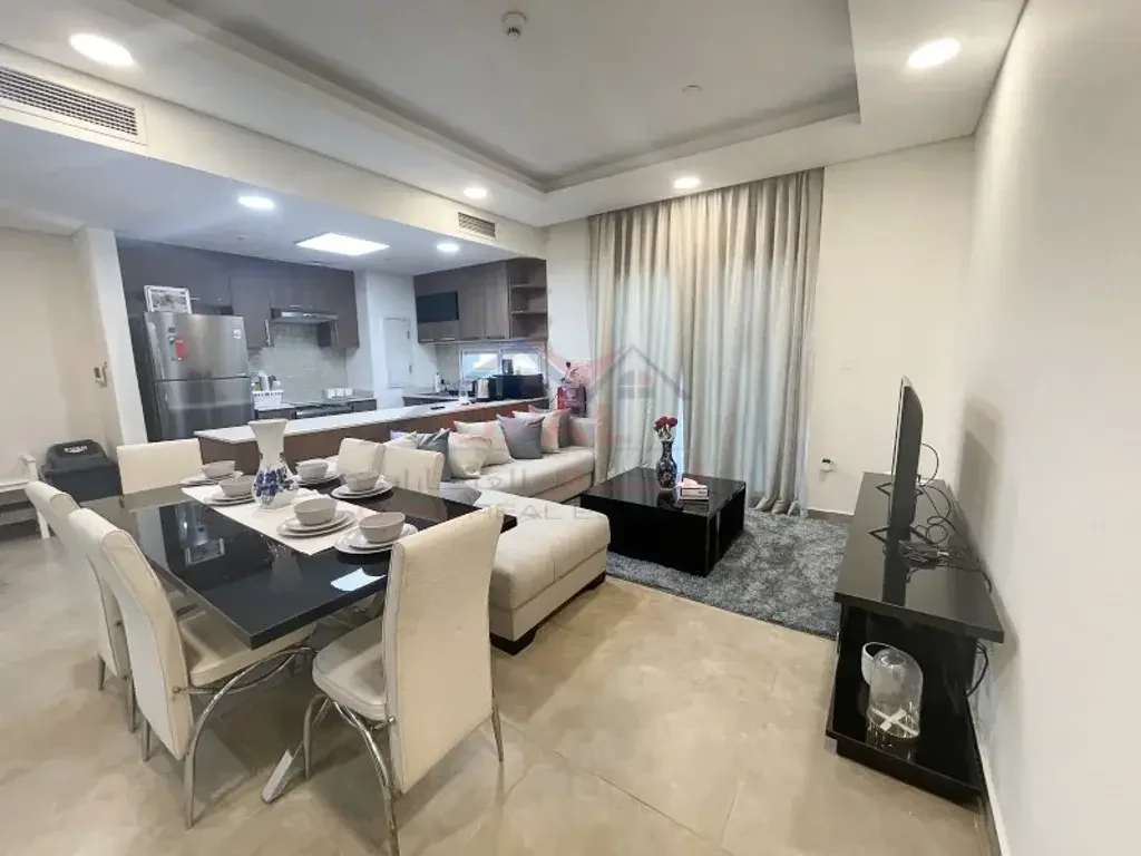 2 Bedrooms  Apartment  For Rent  in Lusail -  Al Erkyah  Fully Furnished