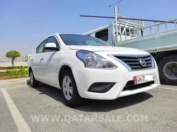 Nissan  Sunny  Sedan  White  2018