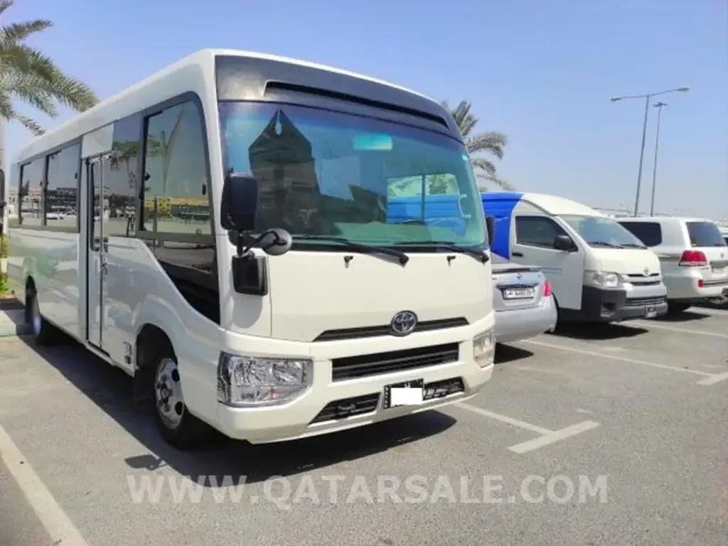 Toyota  Coaster  BUS  White  2019