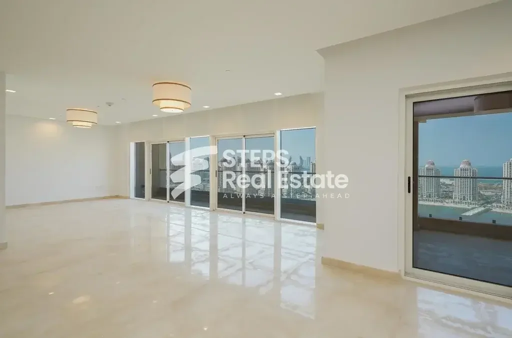 6 Bedrooms  Penthouse  For Sale  in Doha -  The Pearl  Semi Furnished