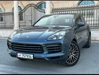 Porsche  Cayenne  S  2018  Automatic  67,000 Km  4 Cylinder  All Wheel Drive (AWD)  SUV  Blue  With Warranty